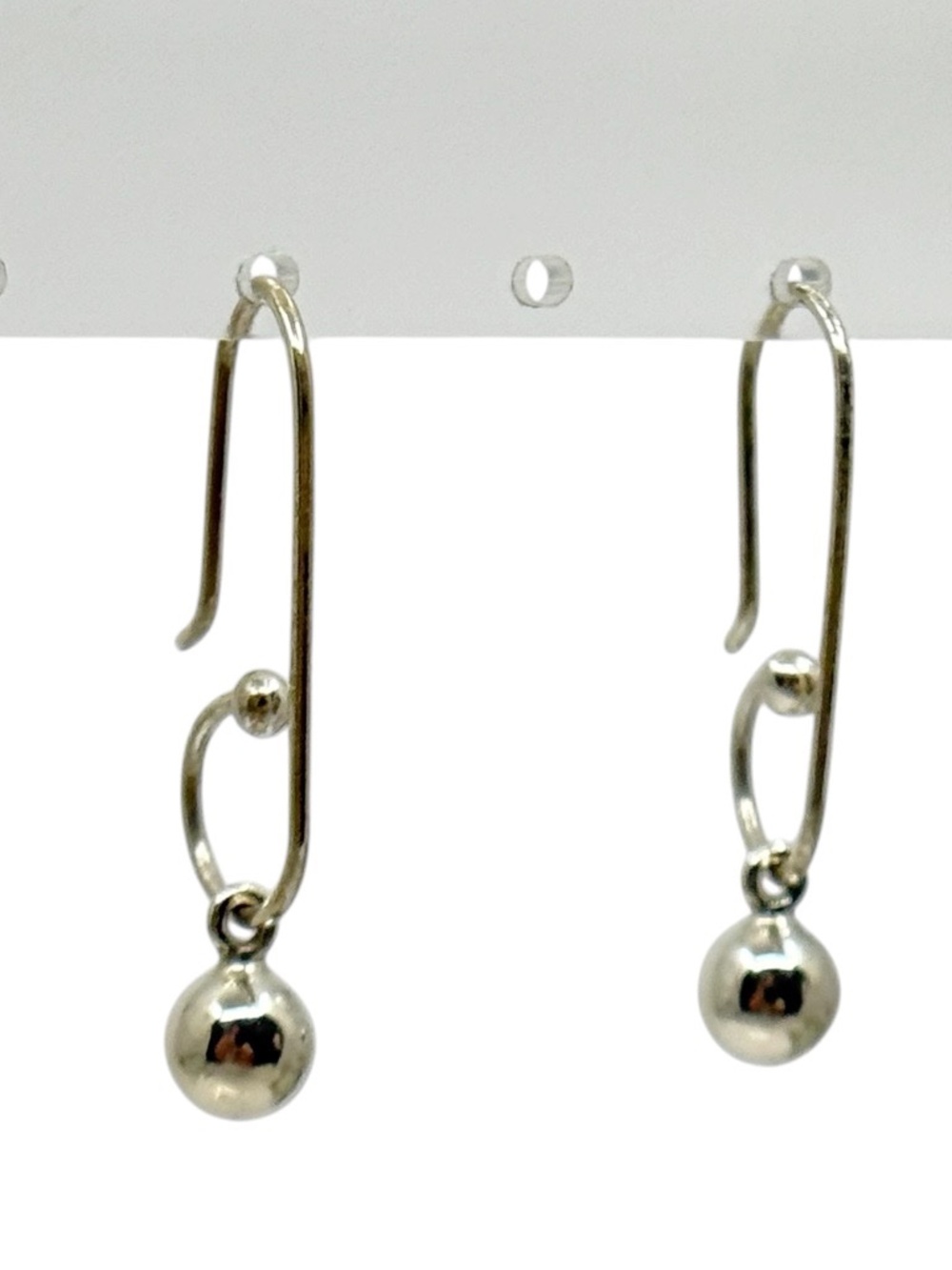 ATI Mexico sterling silver bead drop earrings - GM551